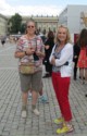 June and Eloise at Bebelplatz Square